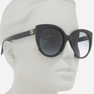 Gucci Black Cat-Eye Sunglasses